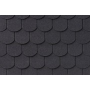 Битумная черепица IKO Superglass Biber Black