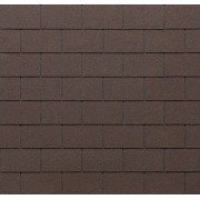 Битумная черепица Tegola (Тегола) Eco Roof Rectangular Mixed Brown