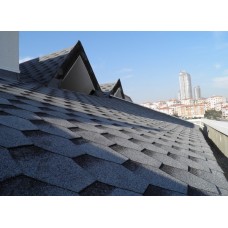 Битумная черепица BTM Shingle Rubin Серый