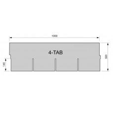 Битумная черепица SIM Shingle 4-Tab Каштан