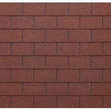 Битумная черепица Tegola (Тегола) Eco Roof Rectangular Mixed Red