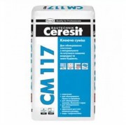 Клей эластичный Ceresit CM 117 "flexible" для любых видов плитки (25кг)