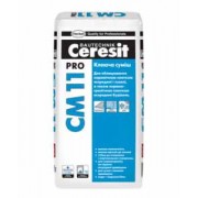  Клей для плитки Ceresit CM 11 PRO для внутренних и наружных работ (27кг)