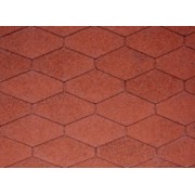 Битумная черепица IKO Diamant PLUS Tile Red